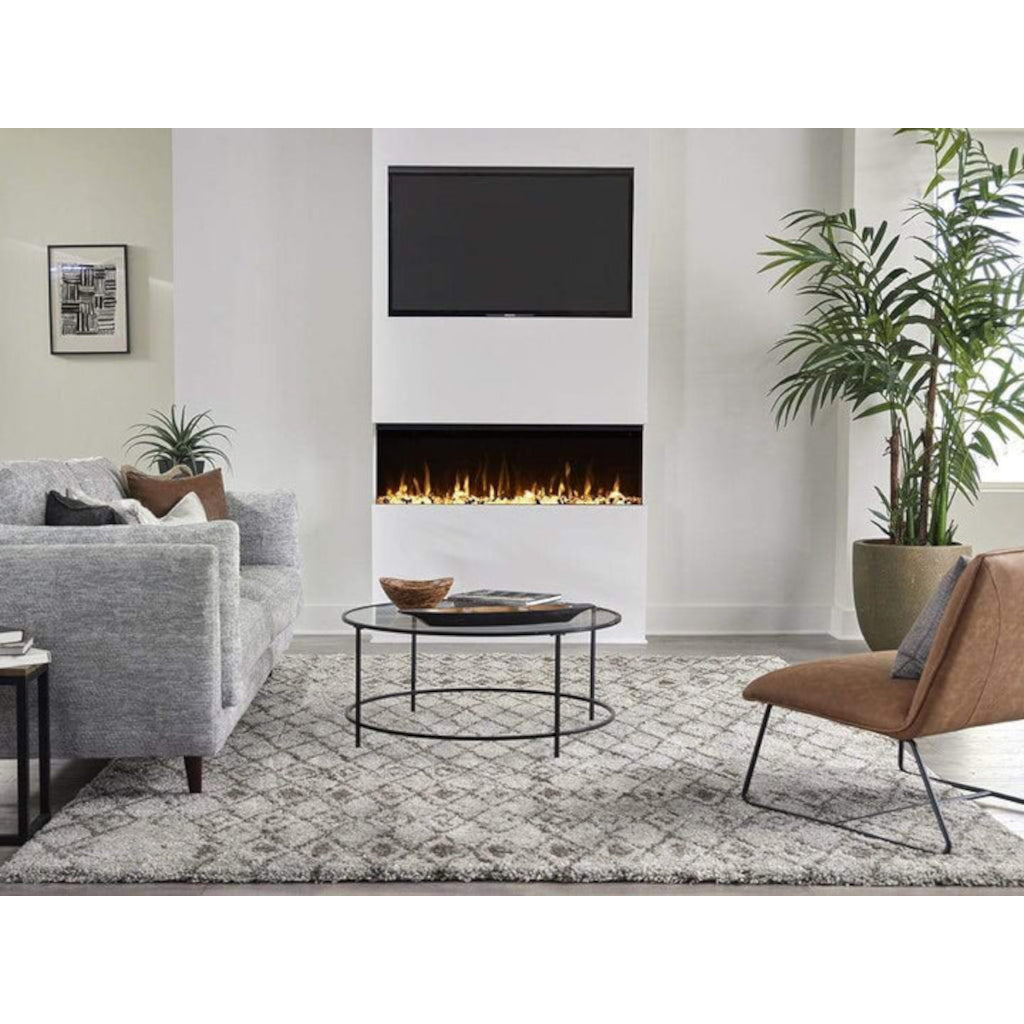 Touchstone Sideline Infinity 72" 3-Sided WiFi Enabled Smart Recessed Electric Fireplace | 80051 - (Alexa/Google Compatible)
