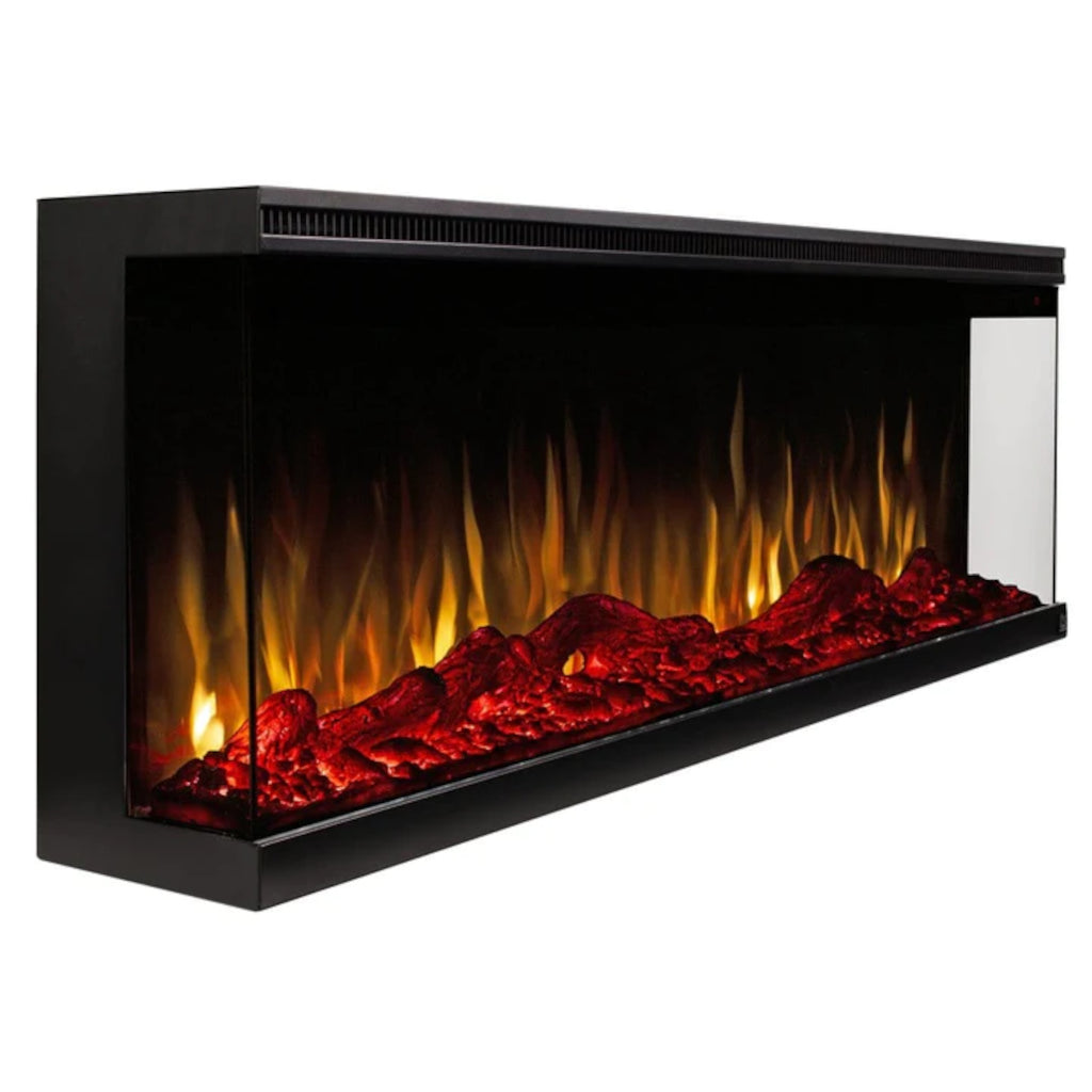 Touchstone Sideline Infinity 72" 3-Sided WiFi Enabled Smart Recessed Electric Fireplace | 80051 - (Alexa/Google Compatible)