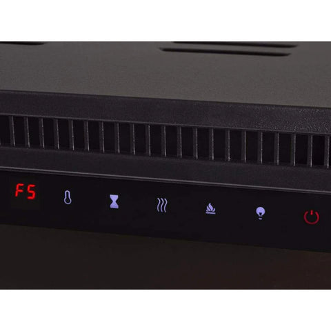 Image of Touchstone Sideline Infinity 72" 3-Sided WiFi Enabled Smart Recessed Electric Fireplace | 80051 - (Alexa/Google Compatible)