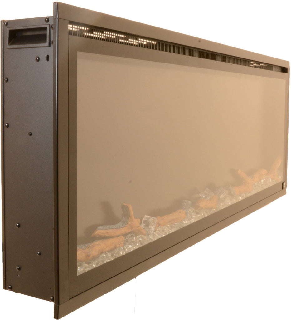 Touchstone Sideline Elite 60" Linear Flush Mount WiFi Enabled Smart Electric Fireplace - (Alexa / Google Compatible) - 80037