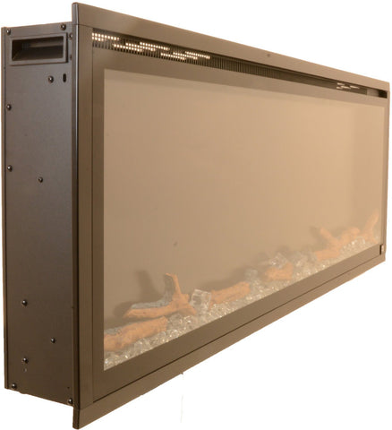 Image of Touchstone Sideline Elite 60" Linear Flush Mount WiFi Enabled Smart Electric Fireplace - (Alexa / Google Compatible) - 80037
