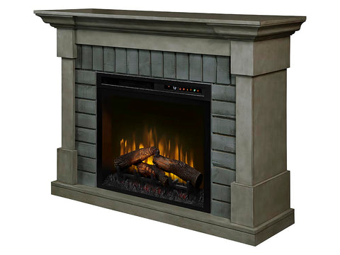 Image of Dimplex Royce Electric Fireplace Mantel With Logs - GDS28L8-1924SK