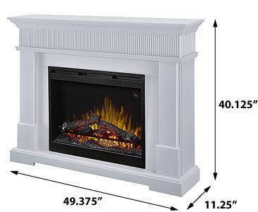 Image of Dimplex Jean Electric Fireplace Mantel - GDS26L5-1802W