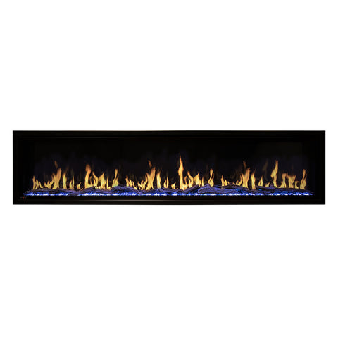Image of Modern Flames Orion Slim 52" Virtual Fireplace | Built-In Or Wall Mounted | Single Sided | OR52-SLIM | Tall Flame Upgrade Included