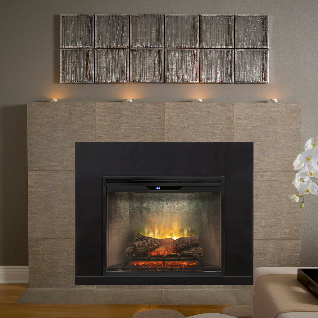 Dimplex Revillusion® 30-Inch Built-In Electric Fireplace - Weathered Concrete - RBF30WC-FG | 500002389