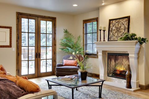 Image of Dimplex Revillusion® 36" Portrait Built-In Electric Fireplace - RBF36P-FG | 500002398