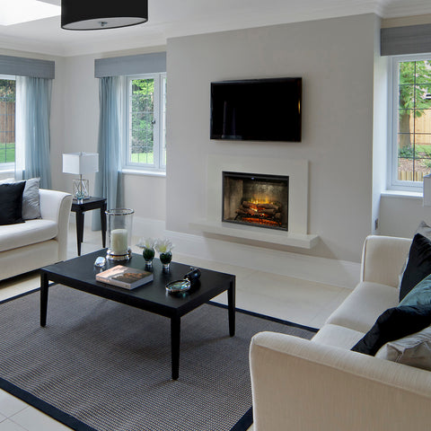 Image of Dimplex Revillusion® 36-Inch Built-In Electric Fireplace - Weathered Concrete - RBF36WC-FG | 500002401