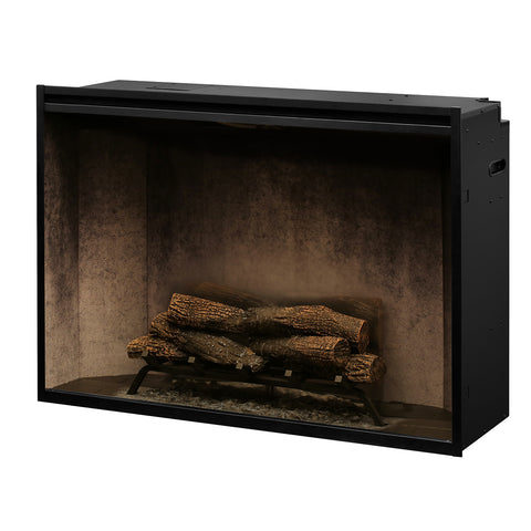 Image of Dimplex Revillusion® 42" Built-In Electric Fireplace - Weathered Concrete - RBF42WC-FG | 500002411