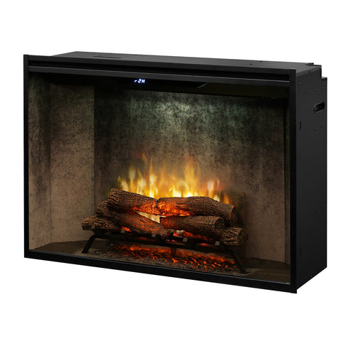 Dimplex Revillusion® 42" Built-In Electric Fireplace - Weathered Concrete - RBF42WC - 500002411