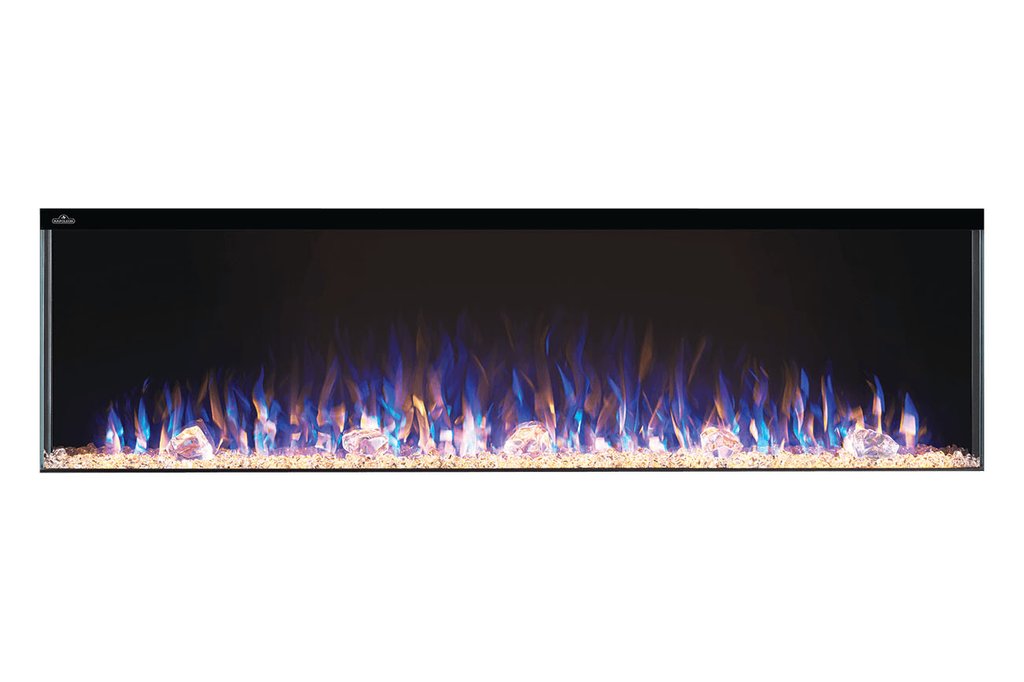 Napoleon Trivista Primis 60" 3 Sided Linear Electric Fireplace - NEFB60H-3SV