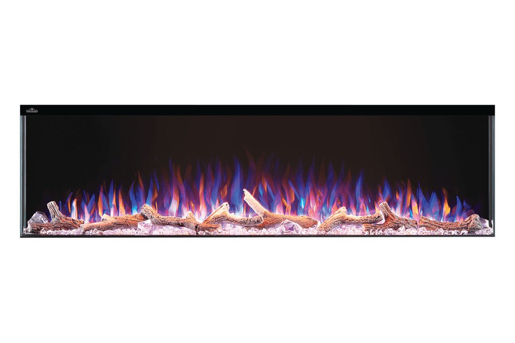 Napoleon Trivista Primis 60" 3 Sided Linear Electric Fireplace - NEFB60H-3SV