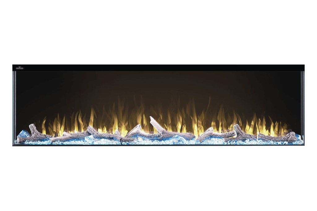Napoleon Trivista Primis 60" 3 Sided Linear Electric Fireplace - NEFB60H-3SV