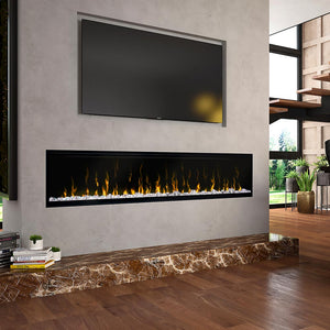 Dimplex Ignite XL 74" Built In | Wall Mount Linear Electric Fireplace | XLF74