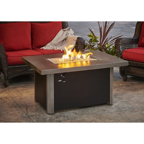 Image of The Outdoor GreatRoom Company Caden Rectangular Gas Fire Pit Table | CAD-1224