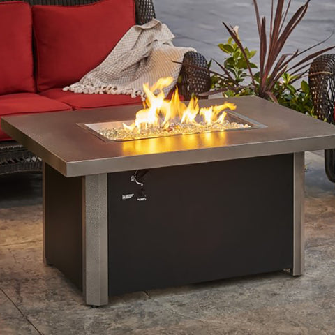 Image of The Outdoor GreatRoom Company Caden Rectangular Gas Fire Pit Table | CAD-1224