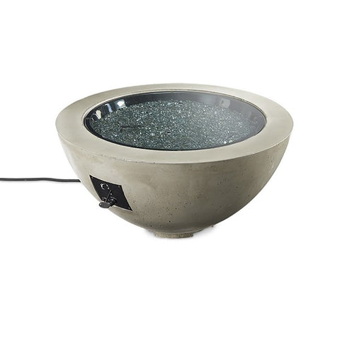 Image of The Outdoor GreatRoom Company Natural Grey Cove 42" Round Gas Fire Pit Bowl | CV-30