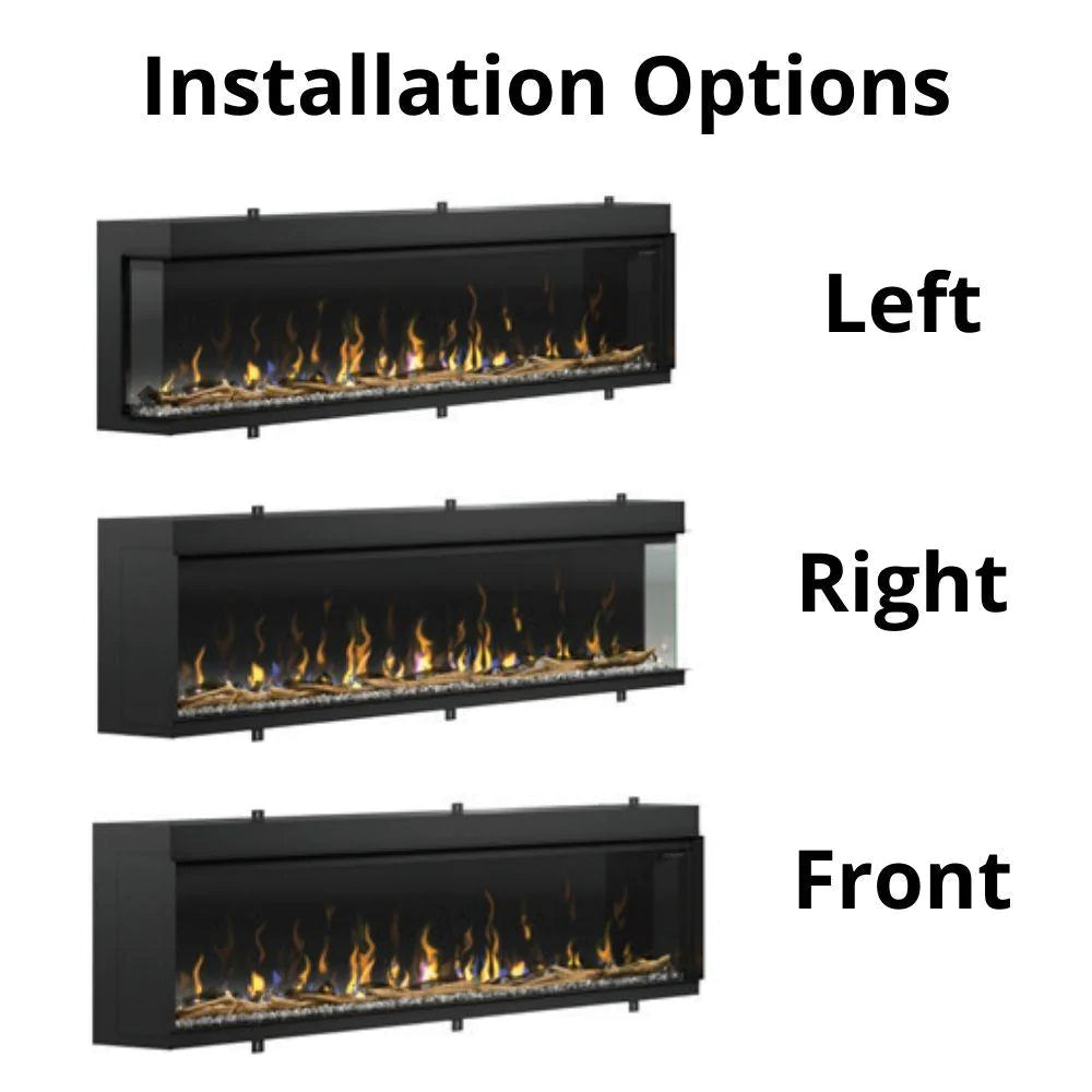 Dimplex Ignite XL Bold 74" Linear Built In | 3 Sided Electric Fireplace | XLF7417-XD