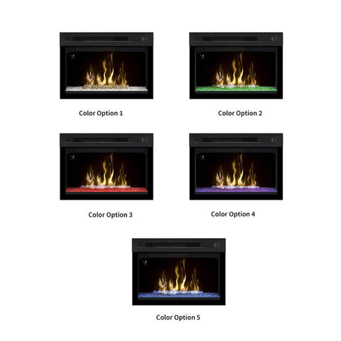 Image of Dimplex 25" Multi-Fire XD Electric Fireplace Insert With Glass - PF2325HG - Electric Fireplace - Dimplex - ElectricFireplacesPlus.com