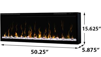 Image of Dimplex Ignite XL® 50" Linear Electric Fireplace - Electric Fireplace - Dimplex - ElectricFireplacesPlus.com