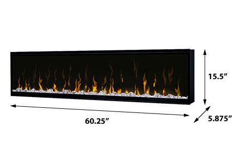 Dimplex Ignite XL® 60" Linear Electric Fireplace | XLF60 - Electric Fireplace - Dimplex - ElectricFireplacesPlus.com