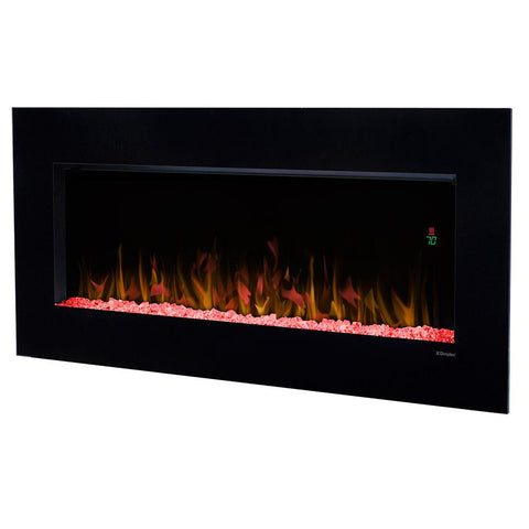 Image of Dimplex Nicole 43" Electric Fireplace Wall-MountedDimplex Nicole 43" Electric Fireplace Wall-Mounted - DWF3651B - Electric Fireplace - Dimplex - ElectricFireplacesPlus.com