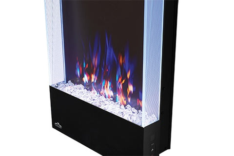 Image of Napoleon Allure 32-in Vertical Wall Mount Electric Fireplace - Electric Fireplace - Napoleon - ElectricFireplacesPlus.com