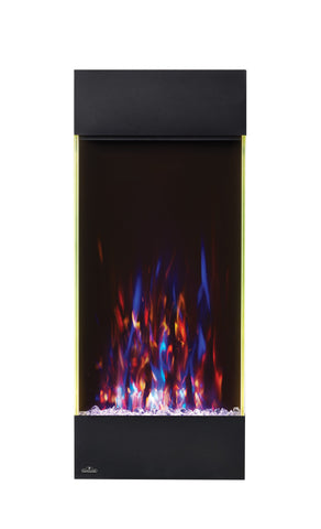 Image of Napoleon Allure 38-in Vertical Wall Mount Electric Fireplace - Electric Fireplace - Napoleon - ElectricFireplacesPlus.com