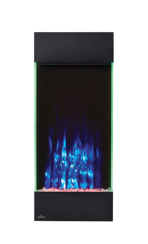 Image of Napoleon Allure 38-in Vertical Wall Mount Electric Fireplace - Electric Fireplace - Napoleon - ElectricFireplacesPlus.com