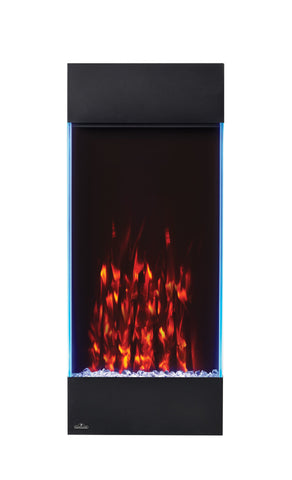 Image of Napoleon Allure 38-in Vertical Wall Mount Electric Fireplace - Electric Fireplace - Napoleon - ElectricFireplacesPlus.com