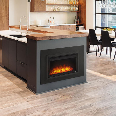 Napoleon Cinema 24" Electric Fireplace with Glass - Electric Fireplace - Napoleon - ElectricFireplacesPlus.com