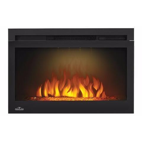 Napoleon Cinema 27" Electric Fireplace with Glass - Electric Fireplace - Napoleon - ElectricFireplacesPlus.com