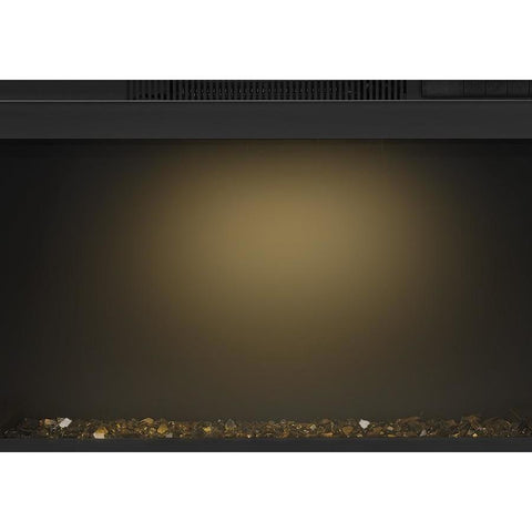 Image of Napoleon Cinema 27" Electric Fireplace with Glass - Electric Fireplace - Napoleon - ElectricFireplacesPlus.com