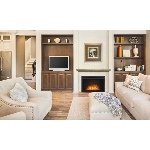 Napoleon Cinema 29" Electric Fireplace with Glass - Electric Fireplace - Napoleon - ElectricFireplacesPlus.com