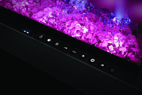 Image of Napoleon Clearion 50" See Thru Wall Mount Electric Fireplace - Electric Fireplace - Napoleon - ElectricFireplacesPlus.com