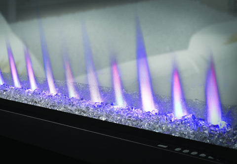 Image of Napoleon Clearion 50" See Thru Wall Mount Electric Fireplace - Electric Fireplace - Napoleon - ElectricFireplacesPlus.com