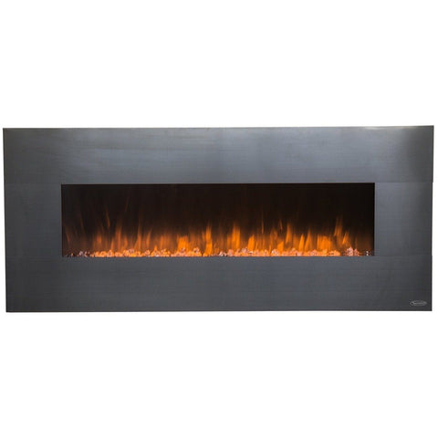 Touchstone Onyx 50" Stainless Steel Electric Fireplace - Electric Fireplace - Touchstone - ElectricFireplacesPlus.com