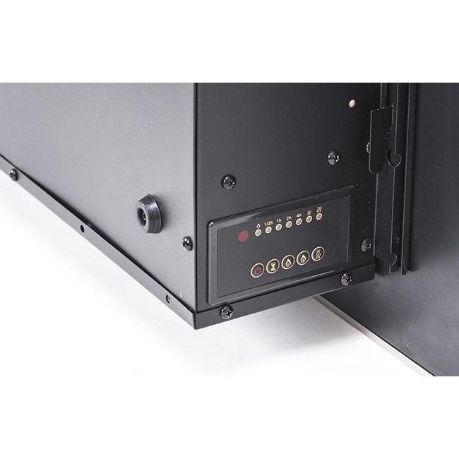 Touchstone Onyx 50" Stainless Steel Electric Fireplace - Electric Fireplace - Touchstone - ElectricFireplacesPlus.com