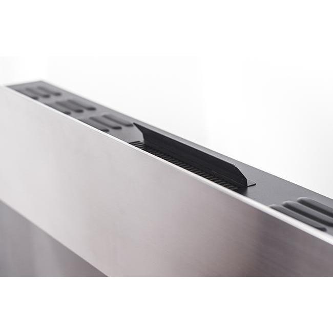 Touchstone Onyx 50" Stainless Steel Electric Fireplace - Electric Fireplace - Touchstone - ElectricFireplacesPlus.com