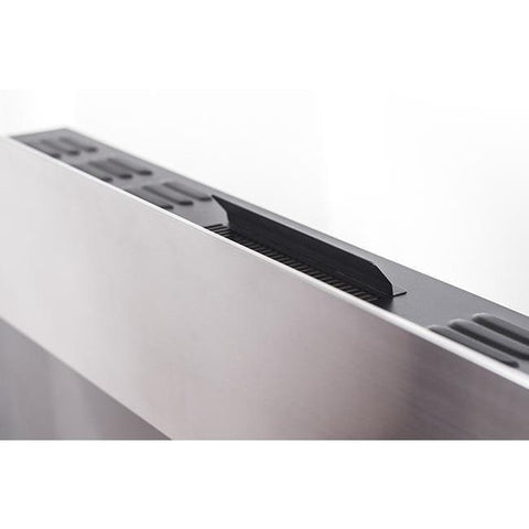 Image of Touchstone Onyx 50" Stainless Steel Electric Fireplace - Electric Fireplace - Touchstone - ElectricFireplacesPlus.com