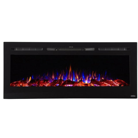 Image of Touchstone Sideline 50" Flush Mount Electric Fireplace - Electric Fireplace - Touchstone - ElectricFireplacesPlus.com