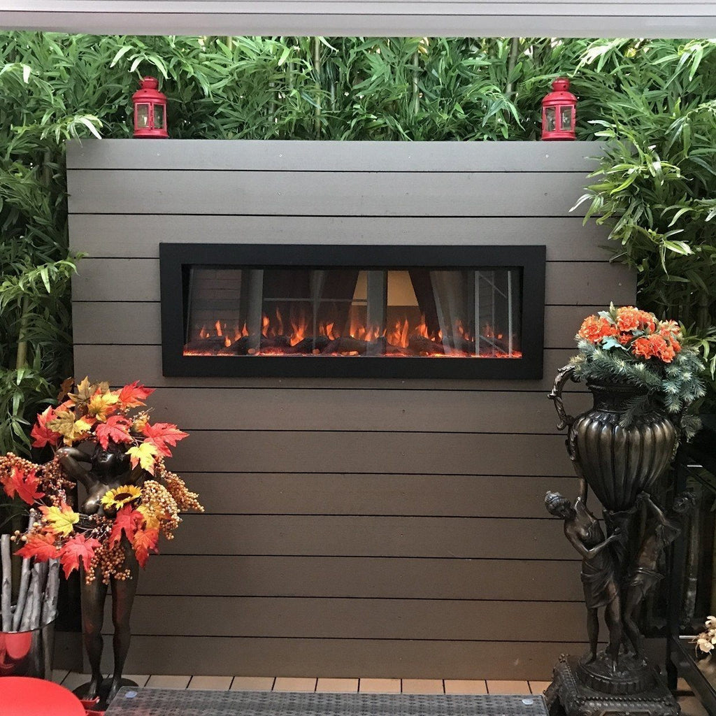 Touchstone Sideline 50" Indoor/Outdoor Electric Fireplace - Electric Fireplace - Touchstone - ElectricFireplacesPlus.com