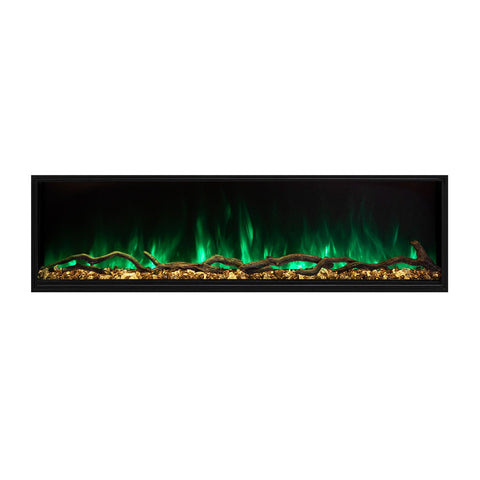 Image of Modern Flames Landscape Pro Slim 80" Built In Wall Mount Electric Fireplace - LPS-8014