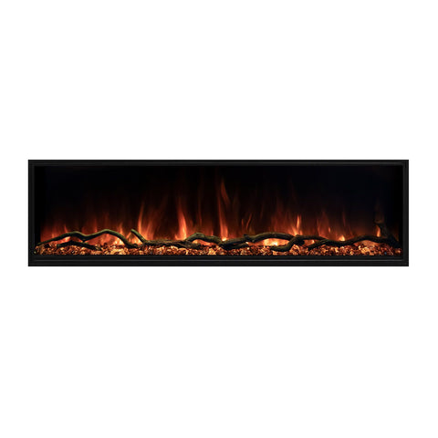 Modern Flames Landscape Pro Slim 56" Built In Wall Mount Electric Fireplace - LPS-5614
