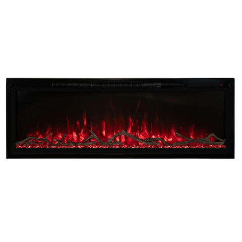 Image of Modern Flames Spectrum Slimline 50" Wall Mount/Recessed Electric Fireplace - SPS-50B