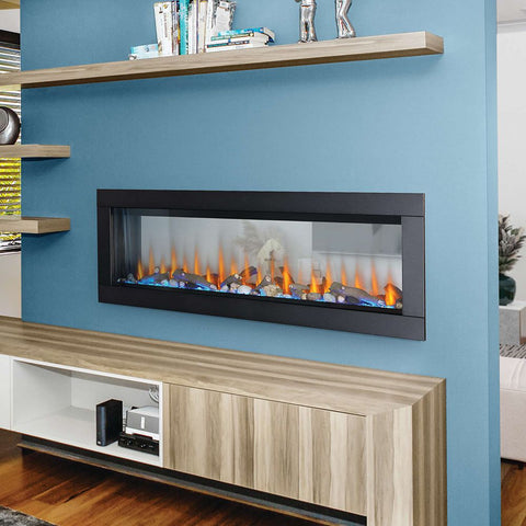 Napoleon Clearion Elite 60" See Thru Wall Mount Electric Fireplace - NEFBD60HE