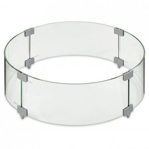 Image of 20" Round Tempered Glass Wind Guard