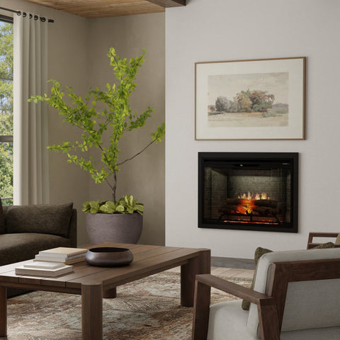 Dimplex Revillusion 30" Built-In Electric Firebox - Neutral Brick REV30-NB | 500005130