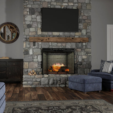 Dimplex Revillusion 35" Portait Built-In Electric Firebox - Neutral Brick REV36P-NB | 500005135