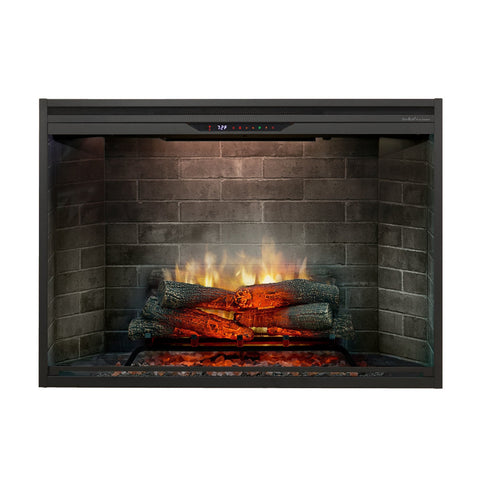 Image of Dimplex Revillusion 35" Portait Built-In Electric Firebox - Neutral Brick REV36P-NB | 500005135