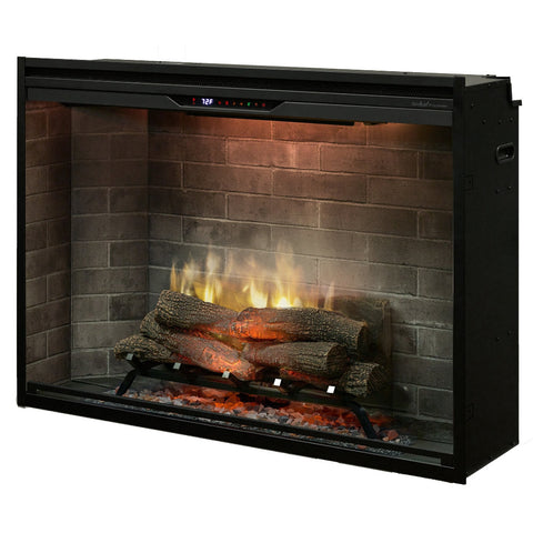 Image of Dimplex Revillusion 35" Portait Built-In Electric Firebox - Neutral Brick REV36P-NB | 500005135